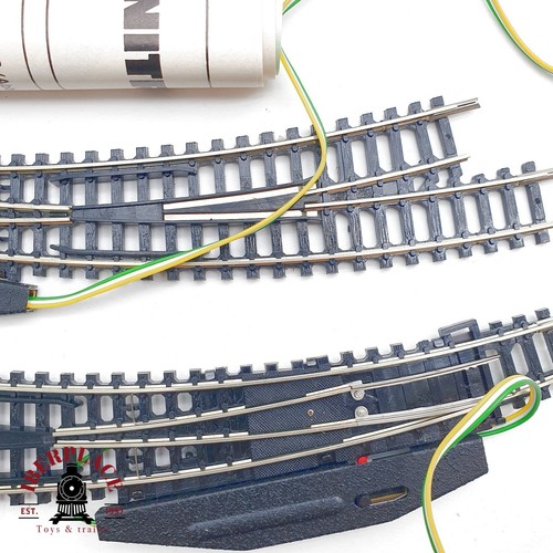 1:160 Minitrix 51 4944 10 Elektrische Bogenweiche R3/R4 N Spur - Bild 3 von 4