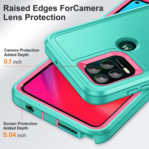 Funda protectora de cuerpo completo a prueba de golpes Moto Edge 30 Pro/G 5G/G Stylus/G Play - Imagen 24 de 25