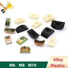 Furniture Connector Half Moon Crescent Washer Spacer Plastics Alloy M6 M8 M10