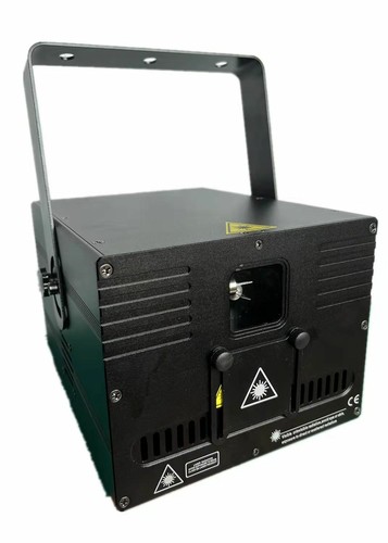 Luce laser animazione 10 W RGB 30 KPPS galvanometro luci palcoscenico professionali TTL - Foto 15 di 17