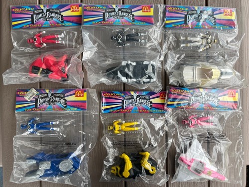 McDonald’s Power Rangers Toys Set Of Six