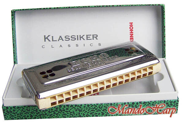 Hohner Tremolo Harmonica - 54/64 Echo Harp Double-Sided C/G 64 Reeds NEW - Picture 4 of 6