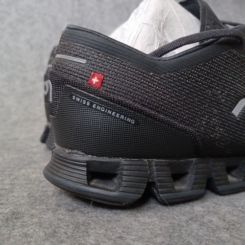 On Cloud X 1.0 Athletic Shoes Womens Black Asphalt Silver - Picture 13 of 15