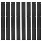 5' L Black Ice Snowmobile Ski Carbide Glide Protector Guides - 8 pack