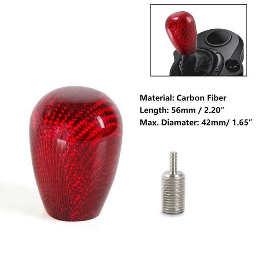 M12x1.25 Adapter with Red Shift Knob MOD For Logitech G27 G29 G920 G923 Shifter - Picture 5 of 11