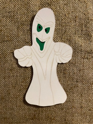 U Pick Vintage Inspired Monster Ghost Green Eyes ,Halloween Cardstock Decoration - 第 6/6 張圖片