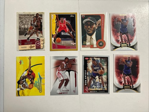 Lotto carte Ron Artest (14) (RC)