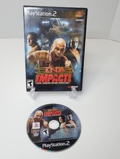 TNA Impact Total Nonstop Action Wrestling Sony PlayStation 2 Tested No Manua