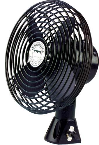 Two speed, Non-Oscillating, Black Heavy Duty, Metal Fan - Picture 2 of 6