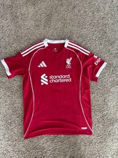 Liverpool 25/26 Home Jersey Isak Salah Wirtz
