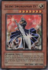 Yugioh Silent Swordsman LV7 WC5-EN001 Ultra Rare NM