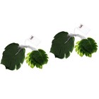 2pcs kreative Simulation Monstera Vine Dekoration Sait