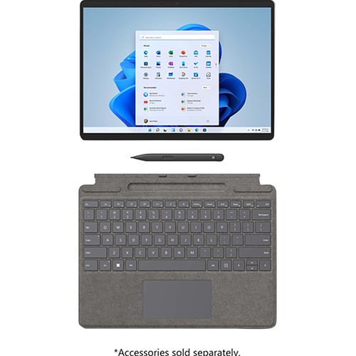 Microsoft Surface Pro 8 13 TouchScreen Intel i7 32GB 1TB SSD DeviceOnly Platinum - Afbeelding 6 van 12