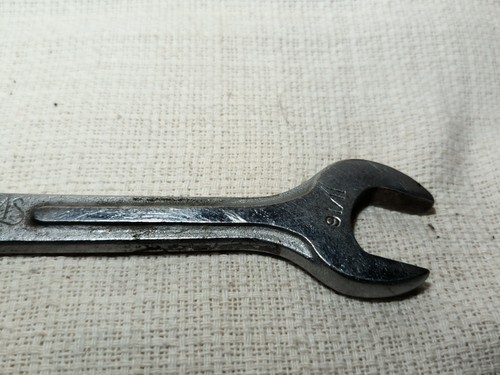 VINTAGE WILLIAMS SUPERRENCH #1030 OPEN END SAE 7/8 & 11/16 INCH WRENCH - 第 4/10 張圖片