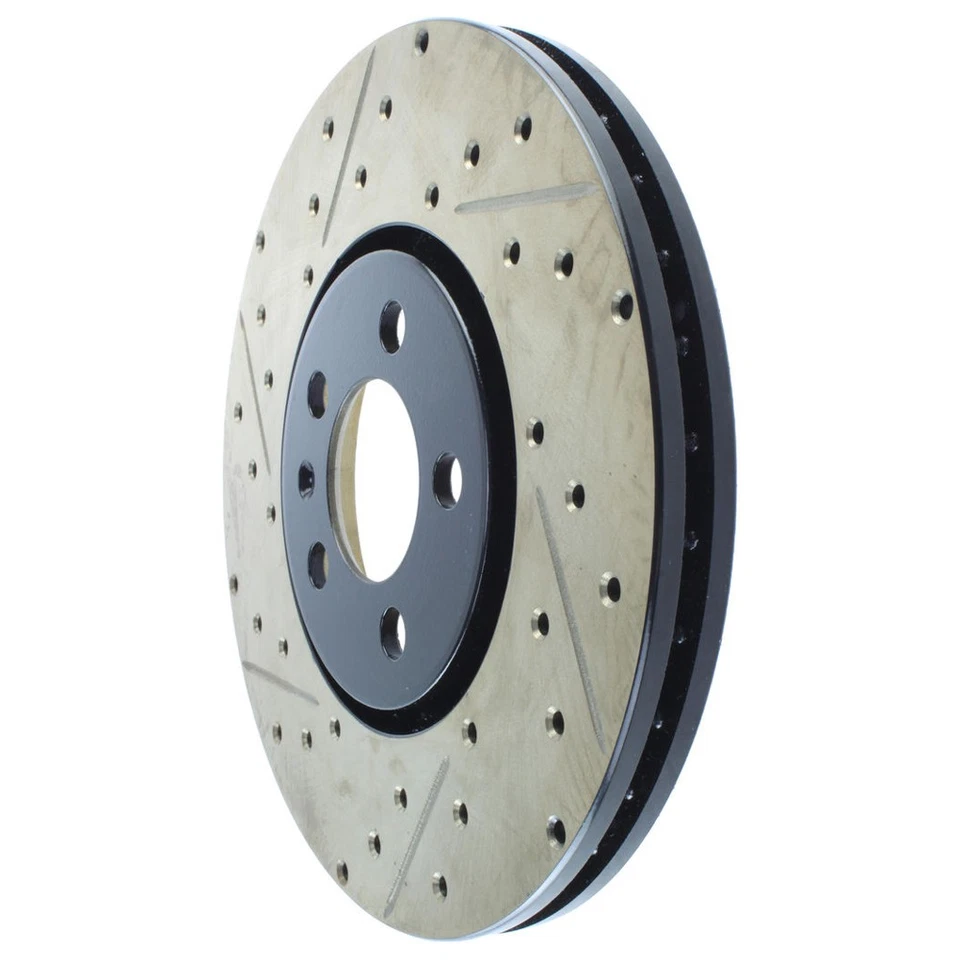 Rotor de freno delantero derecho StopTech 127.33059R perforado para golf 99-11 Beetle/98-06 Foto 2 de 4