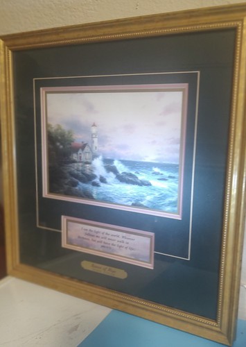 Thomas Kinkade Print Signed Certificate. 🖼️. Beacon Of Hope 12/20 - Picture 1 of 5