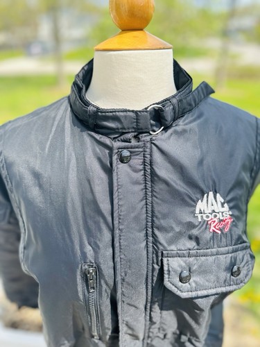 Vintage Mac Tools Racing Bomber Jacket Size Medium Great Condition - Picture 6 of 8