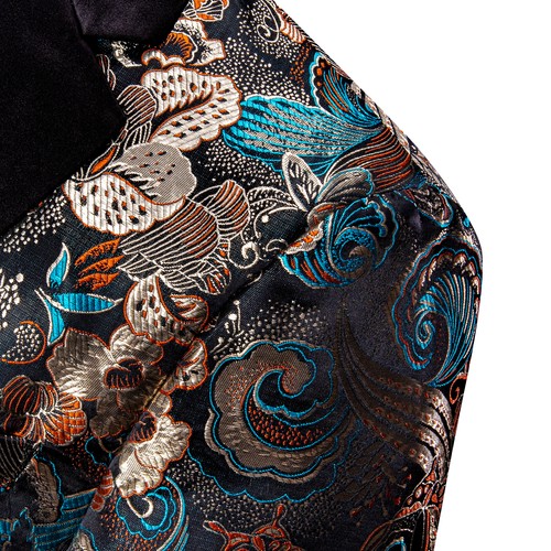 Embroidered Floral Men's Jacket - Unique Designer Blazer for Special Occasions - Picture 12 of 323