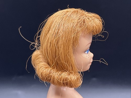 Mattel Barbie 1963 TITIAN FLIP MIDGE Freckles Nude Straight Leg Doll Red Hair - Picture 13 of 22
