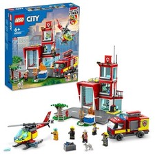 LEGO City Fire Station 60320 Toy Block Fire Fighting 540pcs Bricks