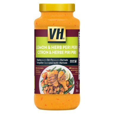 VH Lemon and Herb Peri Peri Sauce, 341ml/11.5 fl. oz., {Imported from Canada} - Picture 1 of 5