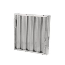 Mavrik 16 in x 16 in Stainless Steel Baffle Grease Filter