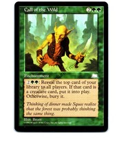 Call of the Wild # Rare Weatherlight MTG NP Near Mint or Better