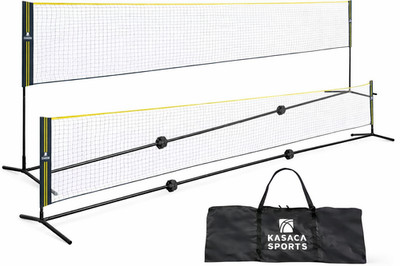 5in1 Multi-Sport Netz   Pickleball Badminton Tennis Volleyball Fußballtennis