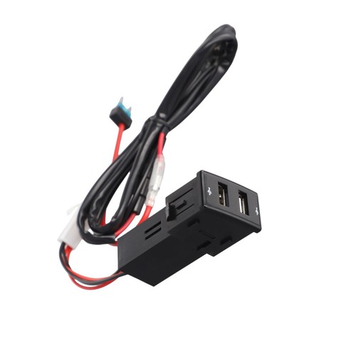 High Quality Car Charger Charger Adapter Car Dual DC12V -DC24V Dash Blank Switch - Zdjęcie 5 z 12