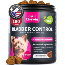 Dog UTI Treatment   Dog Cranberry Supplement for Bladder & Kidney Health