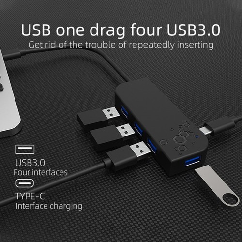 Concentrador USB alto para computadora portátil estación de acoplamiento de superficie fuente de viaje para computadora portátil - Imagen 9 de 12