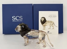 Swarovski Crystal SCS Akili Lion Figurine 2016 Annual Edition (Beautiful)
