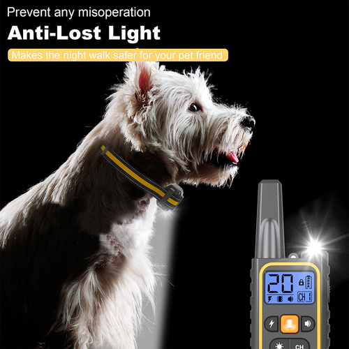 3300 FT Dog Training Collar Rechargeable Remote Shock Pet Waterproof Trainer - Picture 7 of 13