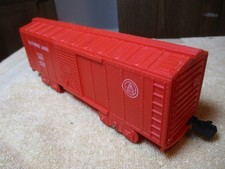 Marx Trains O Gauge 4 Wheel Red B&O Baltimore and Ohio 467110 Box Car