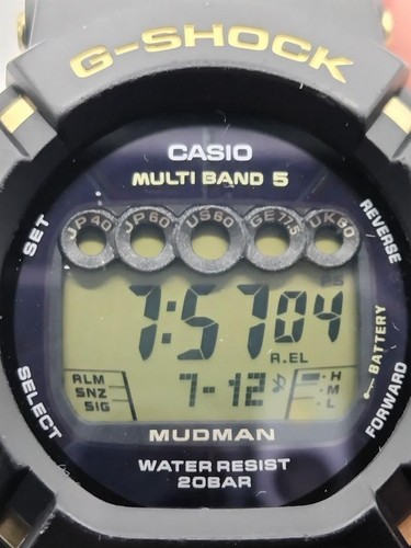CASIO G-SHOCK GW-9025A MUDMAN MASTER OF G-LAND Dawn Black Wristwatch 250814 - Picture 7 of 7