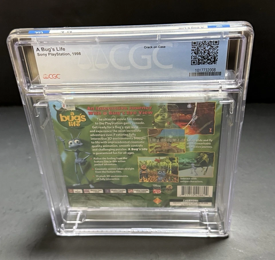 A Bug's Life Playstation 1 (PS1) CGC Graded Sealed 8.5 A+ Disney Pixar VTG READ - Image 2 of 4