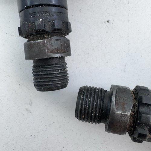 Vintage Shimano PD-M520 Clipless Pedals Mountain Bike SPD 9/16 in Black A22 - Picture 6 of 13