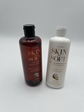 Avon Skin So Soft Supreme Nourishment Enriching Coconut milk lotion  Oil Wash
