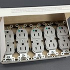 10 Gray Hospital Grade Duplex Receptacle Leviton 15A 125v 8200-HGY