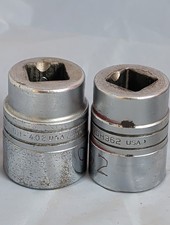 2 Snap On 34 Drive 12 Point Shallow Socket Ldh-402 Ldh-362 1-14 1-18