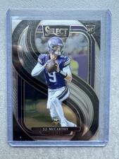 J.J. McCarthy Minnesota Vikings Panini Select Premier Level NFL Football 2024