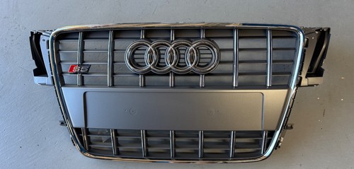 2008 Audi S5 Front Grill  8T0  853 651 C Platinum Grey - Picture 1 of 3