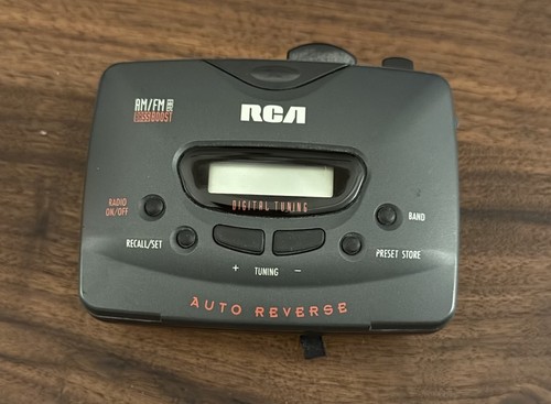 RCA RP-1880A Tragbares Digital AM/FM Radio Kassetten Abspielgerät Walkman getestet!