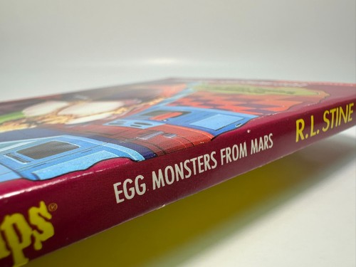 1st Print #42 Egg Monsters From Mars Goosebumps Book Original R.L. Stine 1996 VG - Picture 15 of 21