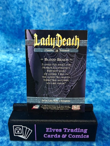 Lady Death: Night Gallery SINGLE Non-Sport Trading Card by Comic Images 1999 - Picture 46 of 100