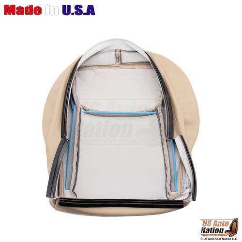 2002-2006 For Mercedes-Benz S Leatherette Perf. Front Bottom Seat Covers Java - Bild 3 von 10