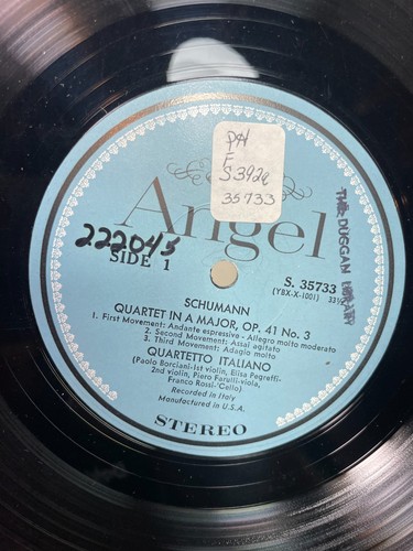 Quartetto Italiano Stravinsky Angel - Bild 4 von 4