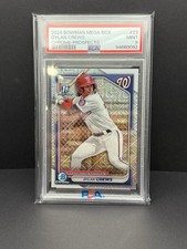 DYLAN CREWS 2024 BOWMAN MEGA BOX 1st CHROME PROSPECT MOJO #23 PSA 9
