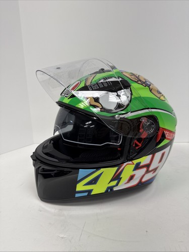 AGV K3 SV Mugello 2017 Helmet Black/Green/Blue Small - Picture 3 of 12