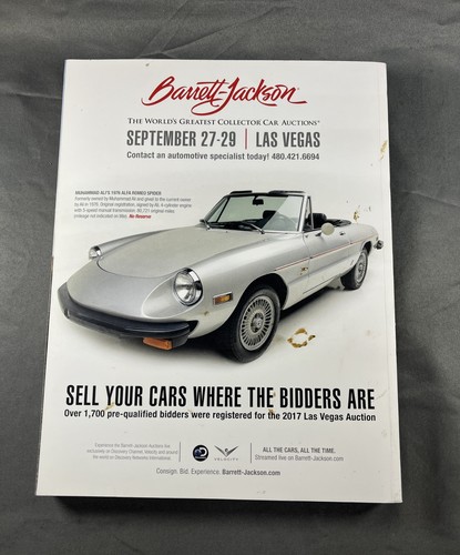 2018 BARRETT JACKSON MOHEGAN SUN CONNECTICUT AUCTION CATALOG - Picture 2 of 14